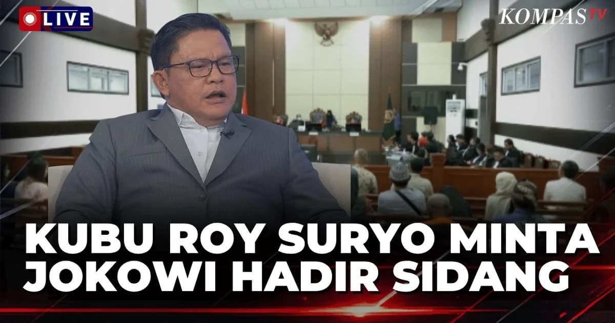 Jokowi Dijadwalkan Hadir di Sidang 5 November, Kuasa Hukum: Bawa Ijazah Bila Panggilan Resmi Diterima