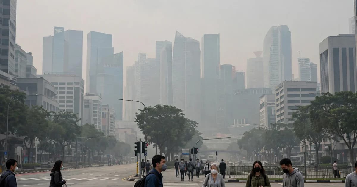 Udara Singapura Mulai Membaik, Tiga Wilayah Keluar dari Zona Tidak Sehat