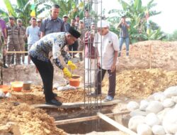 Peletakan Batu Pertama Pembangunan Masjid Nurusalam Komitmen Religius Bupati Sergai