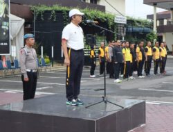 Polrestabes Medan Gelar Apel Pagi dan Olahraga Bersama