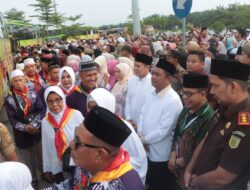 Bupati Sergai Berangkatkan 319 Jamaah Calon Haji: Pesan Khusyuk dan Doa untuk Kabupaten