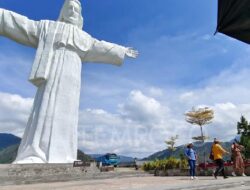 Jadi Tujuan Favorit, Patung Yesus Bukit Sibea-bea Jadi Simbol Perdamaian Agama