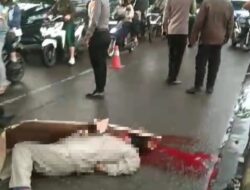 Pengendara Sepeda Motor Tewas Di Jalan SM Raja Medan