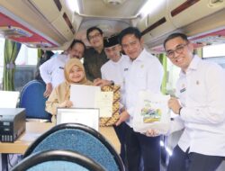 Pj. Gubsu Luncurkan Bus Perizinan Berusaha