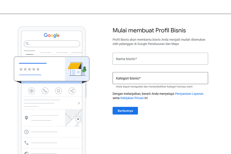 profil bisnis