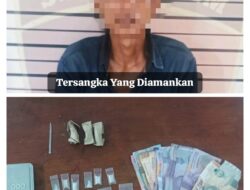 Polisi Tangkap Pengedar Narkoba di Pancur Batu