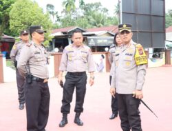 Kapolrestabes Medan Sidak Polsek Kutalimbaru, Akan Tindak Tegas Anggota Terlibat Narkoba