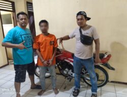 Polisi Tangkap Pelaku Pencurian Sepeda Motor di Warung Desa Pematang Terang