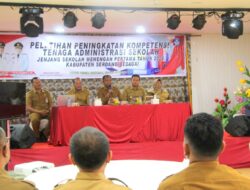 Bupati Sergai Buka Pelatihan Kompetensi Tata Usaha SMP, Tingkatkan Profesionalisme dan Pelayanan