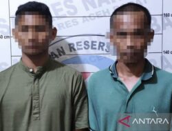 Narapidana Pengedar Narkoba Dari Lapas Meulaboh Aceh Ditangkap Polisi