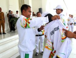 Bupati Sergai Lepas Kontingen ke POPPROVSU 2024