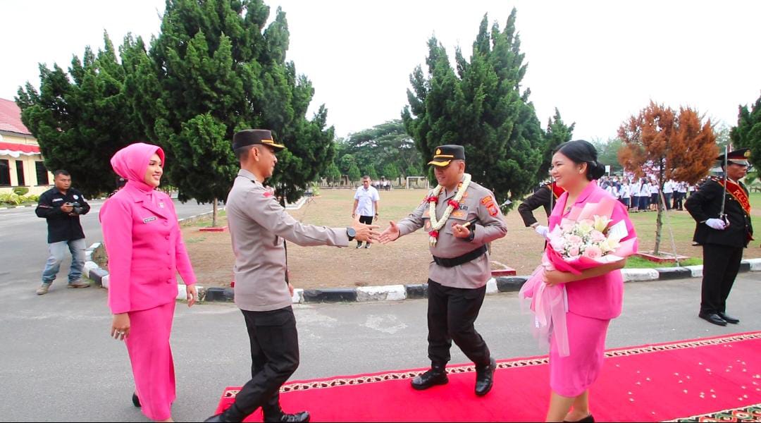 Serah Terima Jabatan, AKBP Jhon Hery Rakutta Sitepu Resmi Jabat Kapolres Sergai