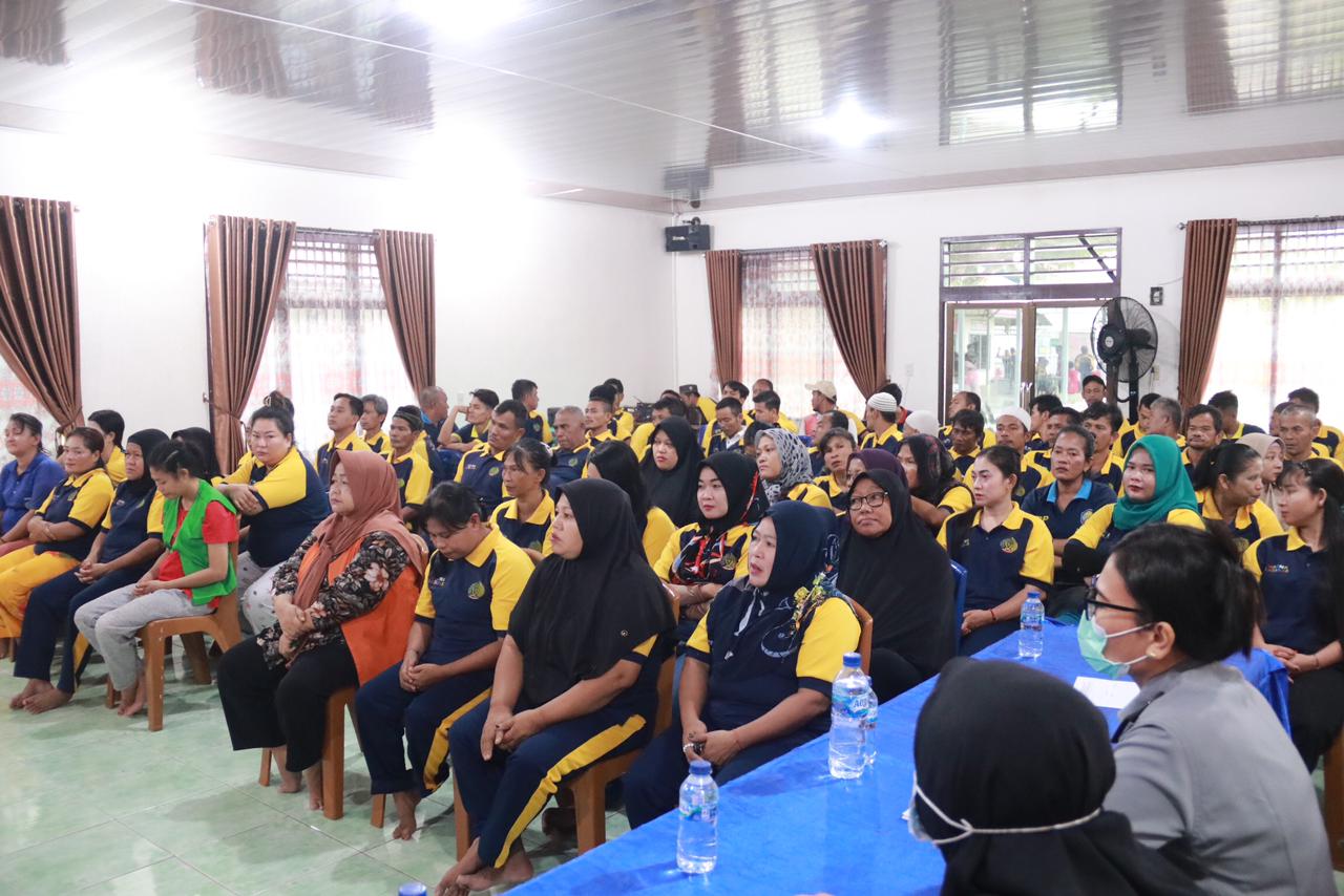 Lapas Tanjung Balai Asahan Gelar Sosialisasi Pencegahan Kanker Warga Binaan