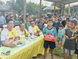 Kepedulian Panitia Turnamen Sepakbola, Pemberian Sepatu Bola untuk Anak Yatim