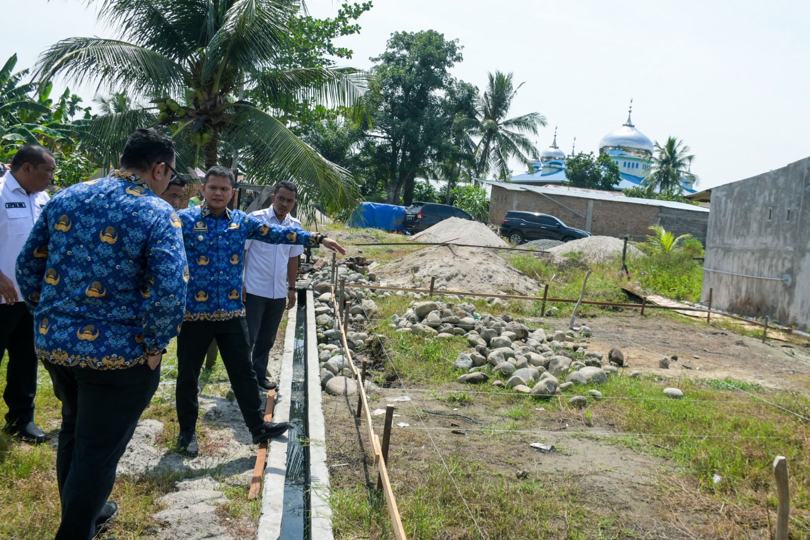 Wabup Sergai Tinjau Bedah 40 Rumah Tak Layak Huni di Teluk Mengkudu dan Sei Rampah