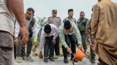 Wabup Sergai Resmikan Peletakan Batu Pertama Pembangunan Pesantren SYD