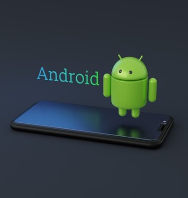 ilustrasi logo android