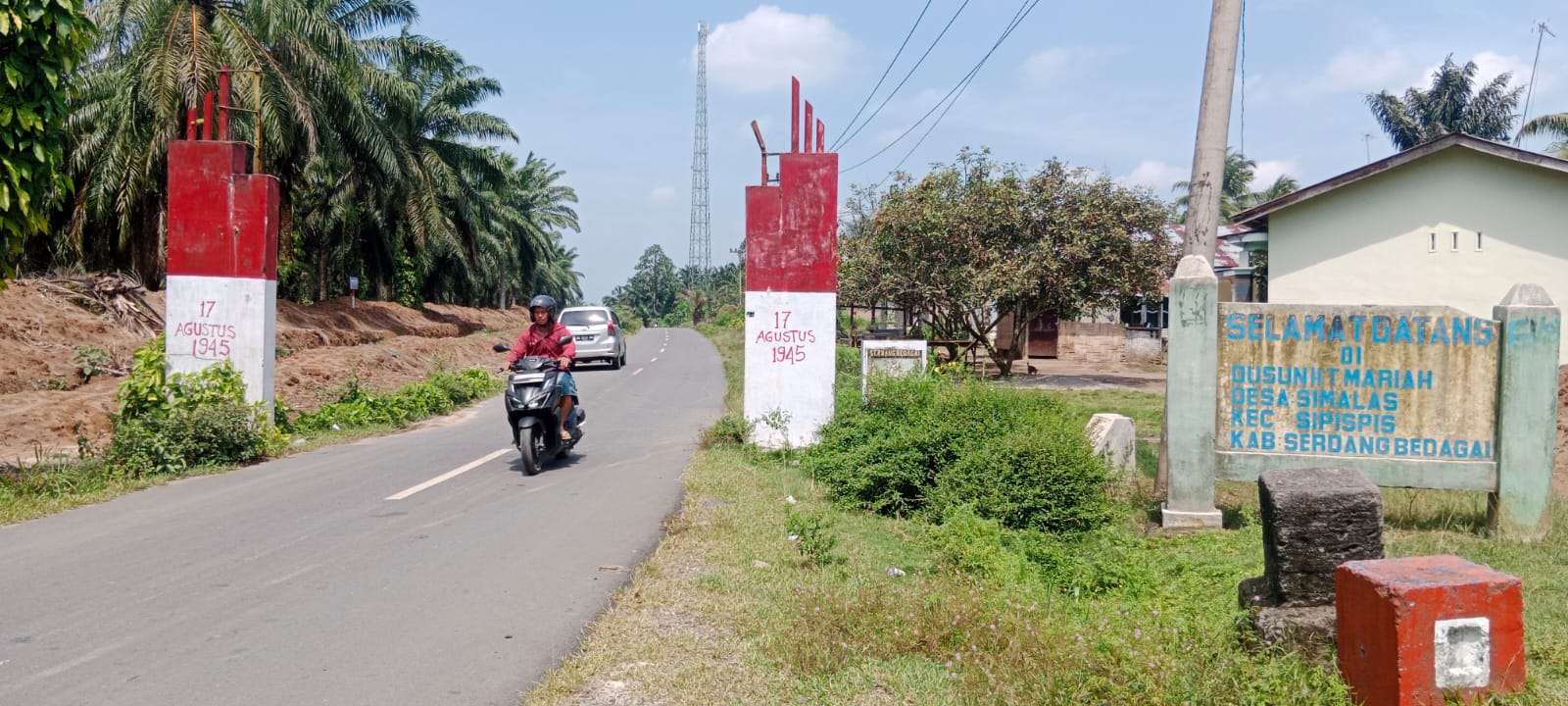 Jalan Penghubung Desa Simalas dan Gunung Monako Selesai Dibangun, Warga Apresiasi Pemkab Sergai