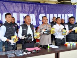 Jaringan Narkoba Internasional Dibongkar, 7 Kg Sabu Diamankan di Polres Serdang Bedagai