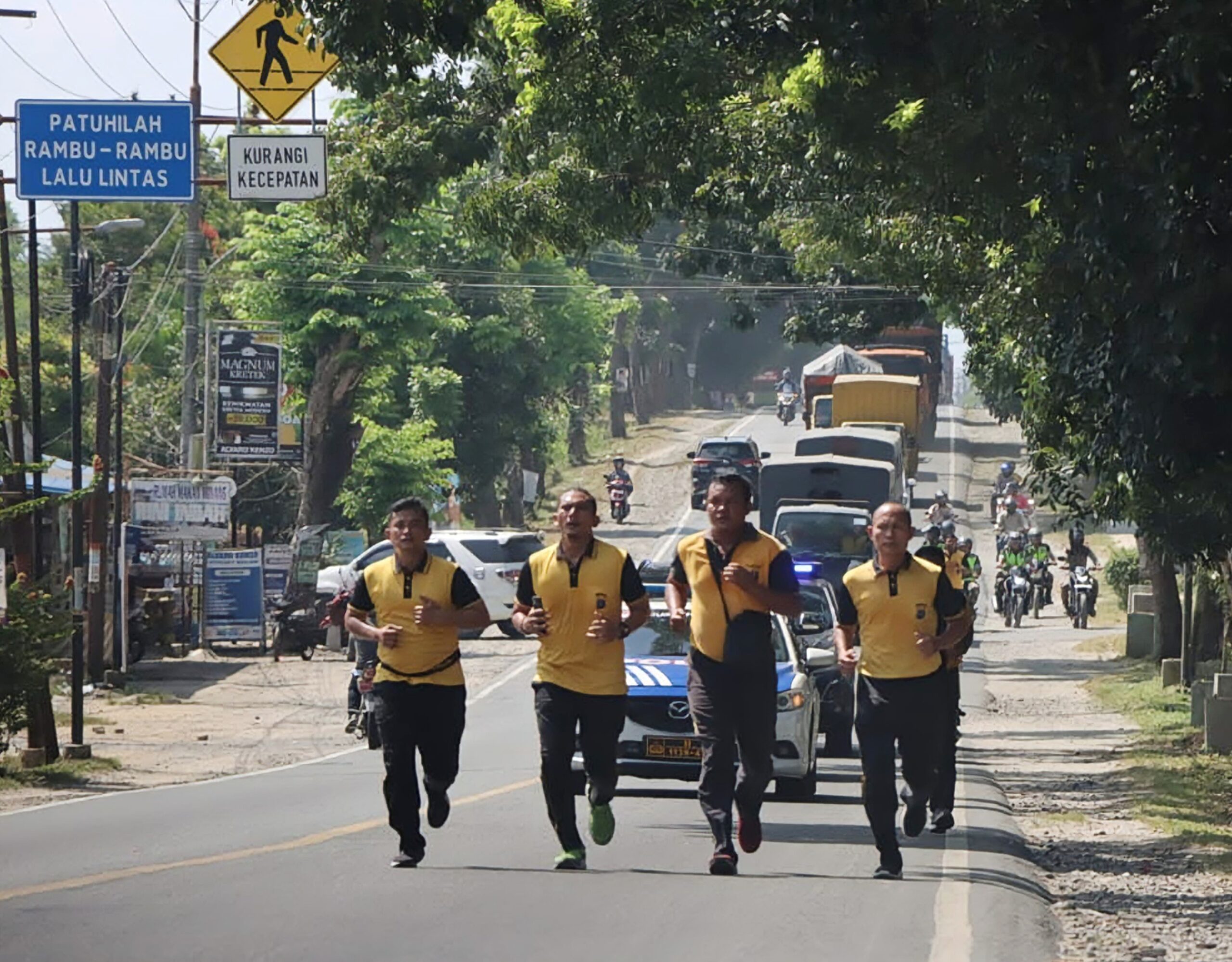 Sergai Siaga Amankan Kirab Api Obor PON XXI 2024, Kapolres Pimpin Langsung Gladi