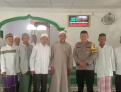 Polsek Kotarih Amankan Sholat Jumat di Mesjid Jami Al Mu’min Bintang Bayu