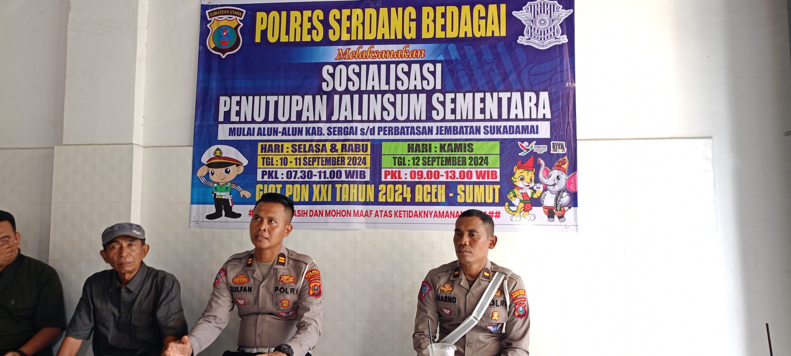 Polres Serdang Bedagai Siapkan 200 Personel untuk Amankan Jalinsum Selama PON XXI