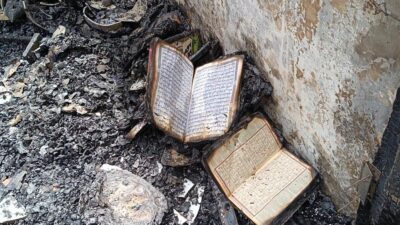 Kebakaran Ludes Melanda Rumah di Sei Buluh, Kuasa Allah SWT Kitab Suci Al-Qur'an Tak Terbakar, Pemilik Terkejut