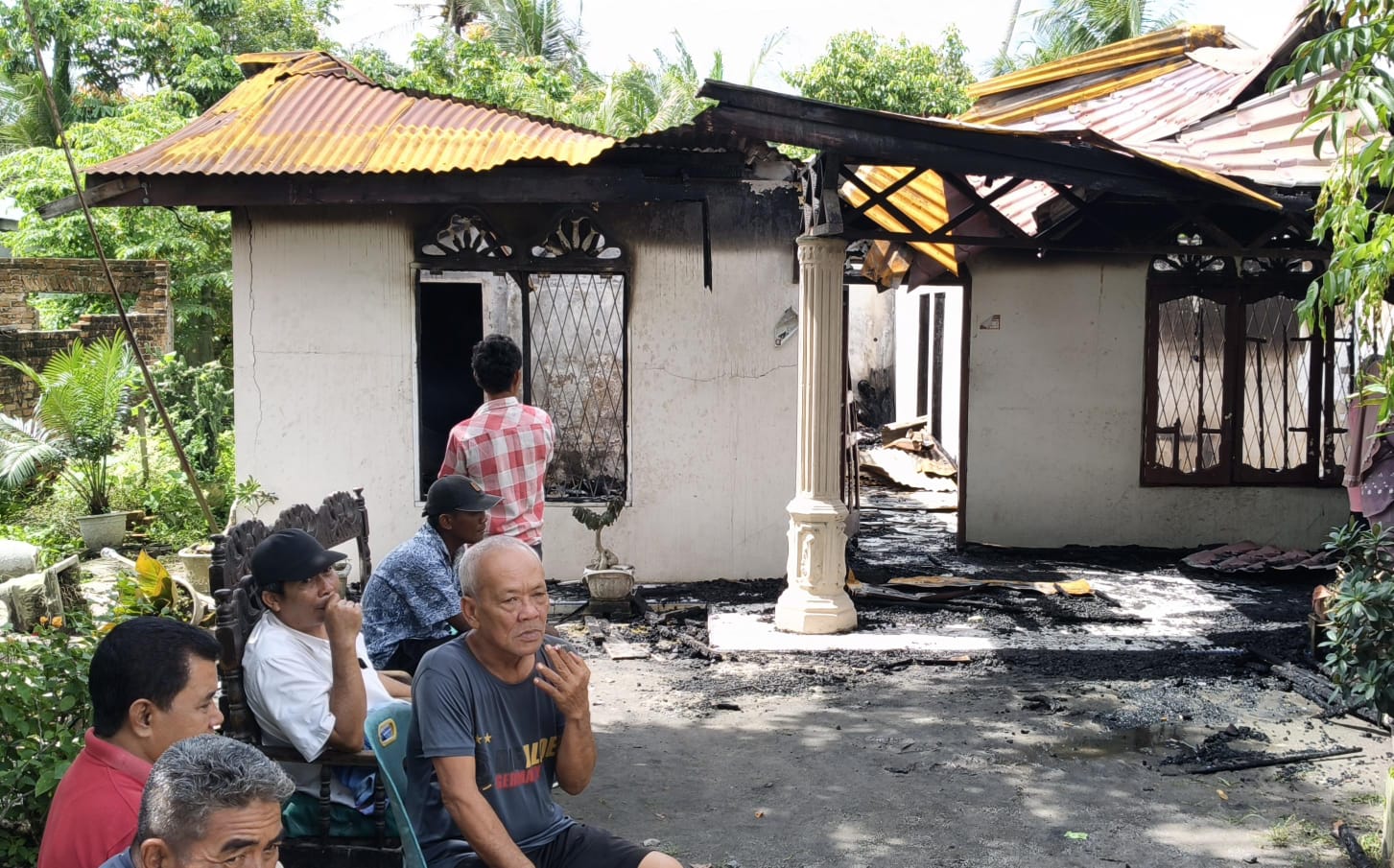 Kebakaran Ludes Melanda Rumah di Sei Buluh, Kuasa Allah SWT Kitab Suci Al-Qur'an Tak Terbakar, Pemilik Terkejut