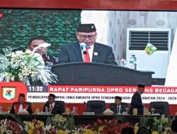 45 Anggota DPRD Sergai Dilantik, Togar Situmorang Pimpin Sementara