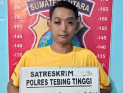 Kasus Judol, Sat Reskrim Polres Tebing Tinggi Ringkus Seorang Pria