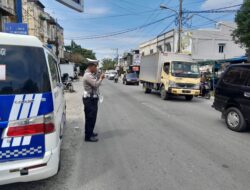 Wujudkan Kesadaran Berlalu Lintas, Polres Tebing Tinggi Edukasi Masyarakat Pengguna Jalan