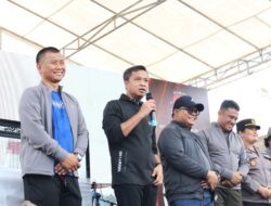 Sukseskan Pilkada, Pj. Walikota Tebing Tinggi Ikuti Fun Walk, Sosialisasi Bersama KPU dan Forkopimda