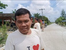 Warga Apresiasi Dambaan, Jalan Cor Beton Sei Rampah-Teluk Mengkudu, Harapan Baru Petani Sergai