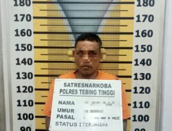 Sat Resnarkoba Polres Tebing Tinggi Tangkap Pemilik Sabu Dari Pinggir Jalan