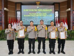 Kapolres Tebing Tinggi Terima Penghargaan dari Kapolda Sumut