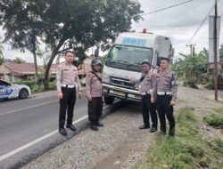 Sat Lantas Polres Tebing Tinggi Amankan 1 Unit Bus, Dugaan Dilarikan Dari Aceh