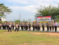 Polres Sergai Siap Amankan Nataru, Gelar Pasukan Operasi Lilin Toba 2024