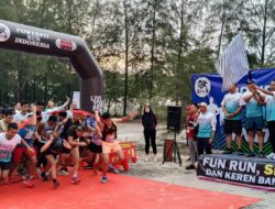 Fan Run 6 Km Pantai Bali Lestari, Wakapolda Sumut Ajak Giatkan Hidup Sehat