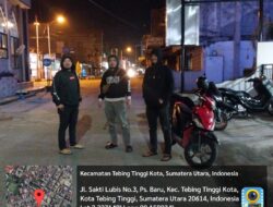 Antisipasi Kejahatan di Malam Hari, Sat Reskrim Polres Tebing Tinggi Tingkatkan Patroli