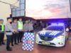 Kapolres Tebing Tinggi Pimpin Patroli Skala Besar Pengamanan Malam Tahun Baru