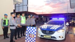 Kapolres Tebing Tinggi Pimpin Patroli Skala Besar Pengamanan Malam Tahun Baru