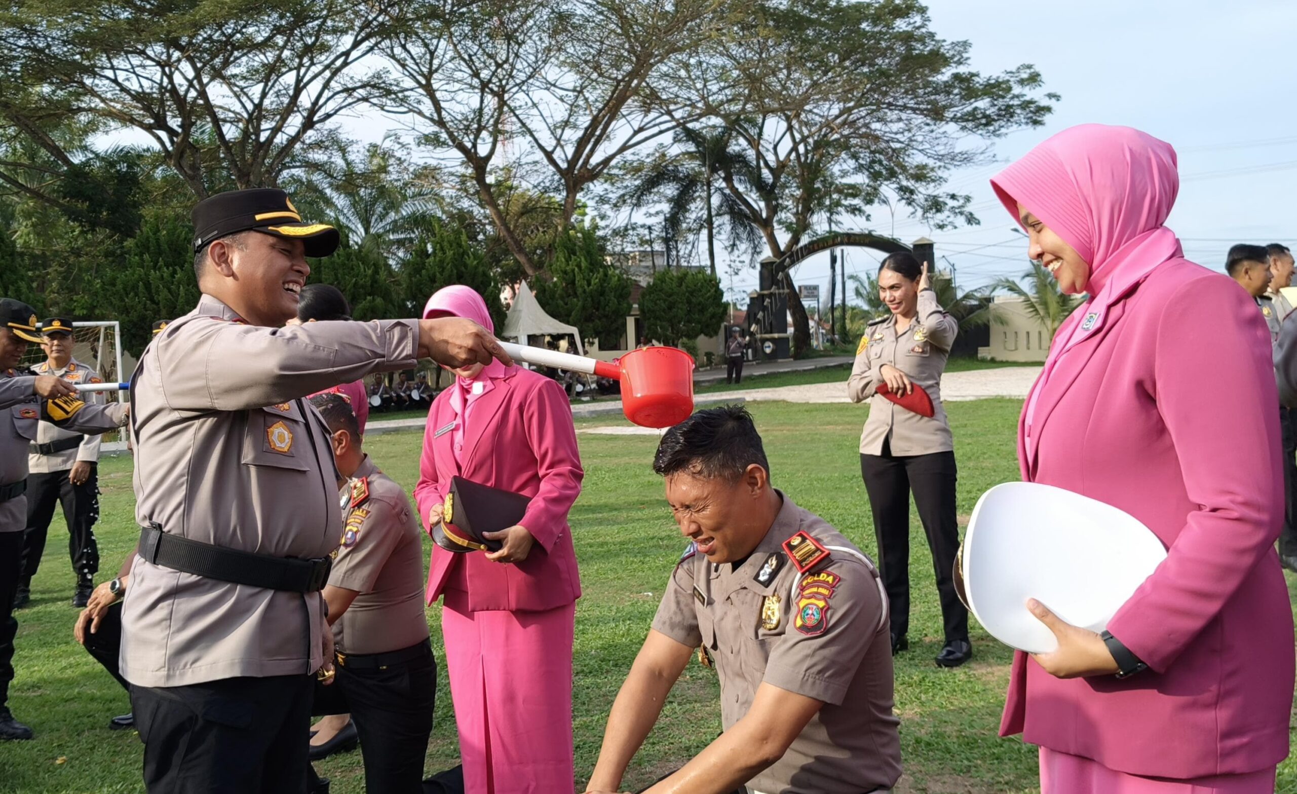 36 Personel Polres Sergai Naik Pangkat, Kapolres: Tingkatkan Tanggung Jawab