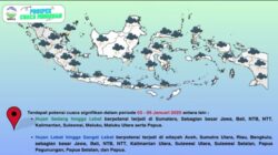 BMKG: Waspada Hujan Lebat dan Potensi Bencana Hidrometeorologi Awal Tahun 2025