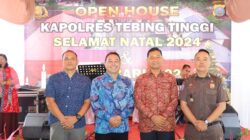 Menyambut Tahun Baru 2025, Kapolres Tebing Tinggi Adakan Open House