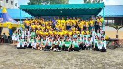 Polres Tebing Tinggi Beri Pengamanan Jalan Santai "Lions Journey For Solidarity 2024"