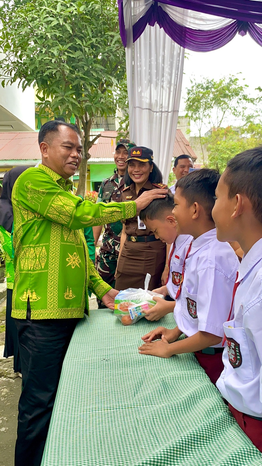 Program Makan Bergizi Gratis Semarakkan HUT Sergai ke-21