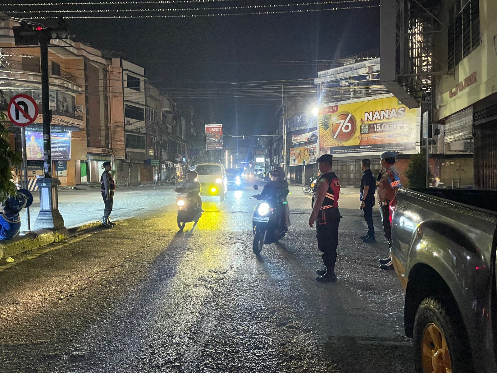 Polres Tebing Tinggi Antisipasi Kejahatan Dengan Patroli Rutin di Wilkumnya