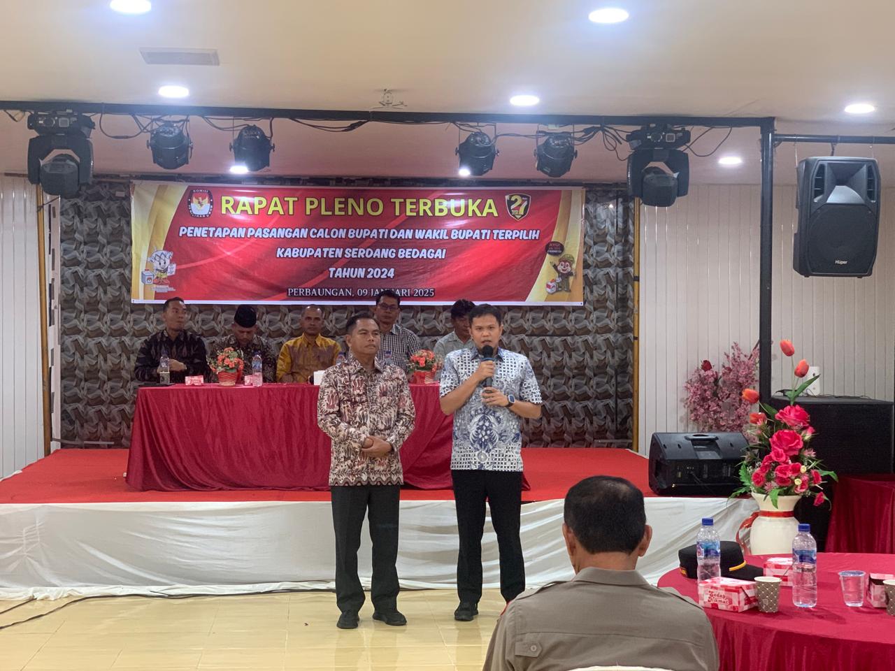 Darma-Adlin Resmi Jadi Bupati dan Wakil Bupati Sergai 2025-2030