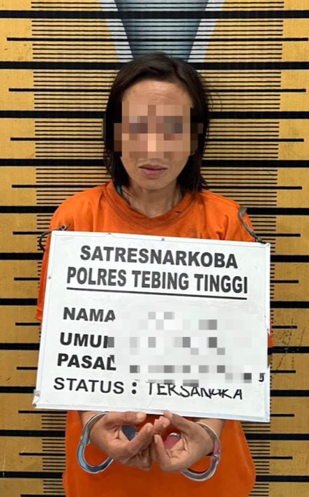 Residivis Kasus Narkoba Ditangkap Polres Tebing Tinggi Dari Dalam Rumah