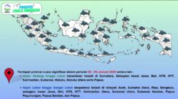 BMKG Ingatkan Masyarakat Waspada Cuaca Ekstrem dan Gelombang Tinggi Disejumlah Wilayah Esok Hari